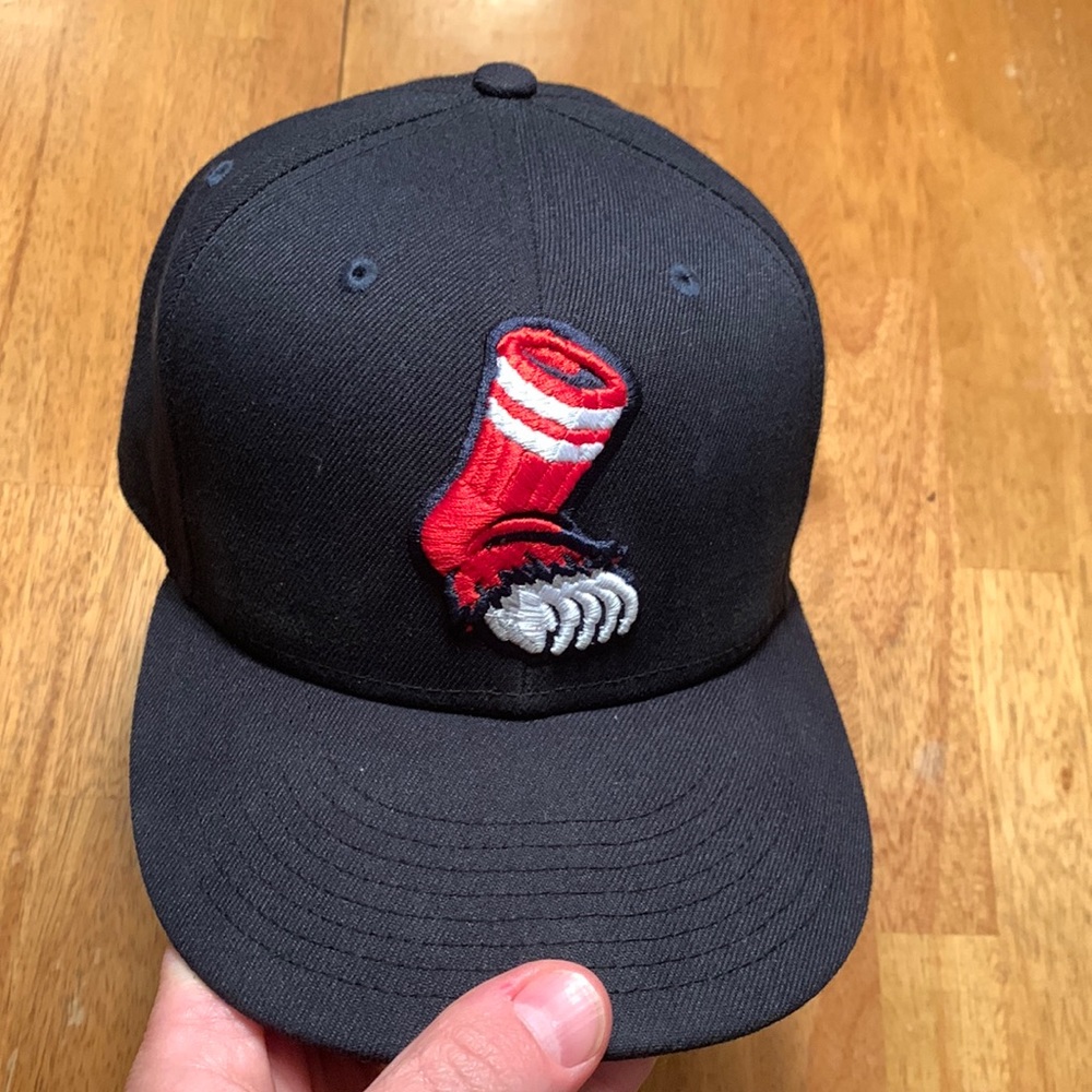 New Era 59-Fifty Pawtucket Red Sox fitted wool cap, size 7 3/8.